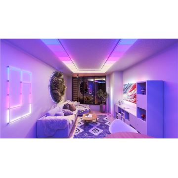 Nanoleaf - KÉSZLET 3x RGBW Dimmelhető mennyezeti lámpa SKYLIGHT 1xLED/18W/230V + 2xLED/16W/230V 2700-6500K Wi-Fi