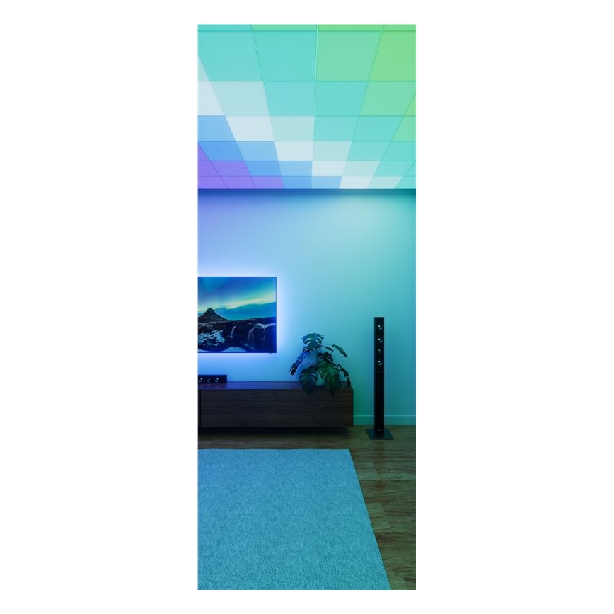 Nanoleaf - KÉSZLET 3x RGBW Dimmelhető mennyezeti lámpa SKYLIGHT 1xLED/18W/230V + 2xLED/16W/230V 2700-6500K Wi-Fi