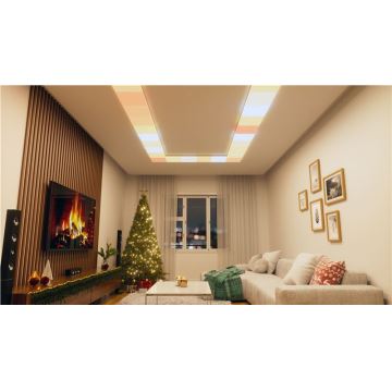 Nanoleaf - KÉSZLET 3x RGBW Dimmelhető mennyezeti lámpa SKYLIGHT 1xLED/18W/230V + 2xLED/16W/230V 2700-6500K Wi-Fi