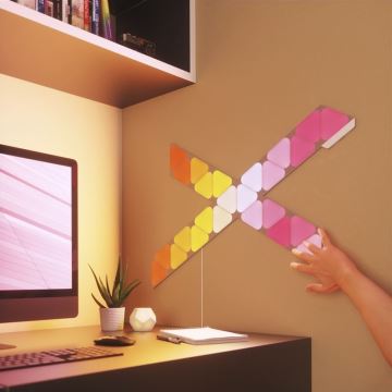 Nanoleaf - PACK 10x LED RGB Dimmelhető panel TRIANGLES LED/0,5W/230V Wi-Fi