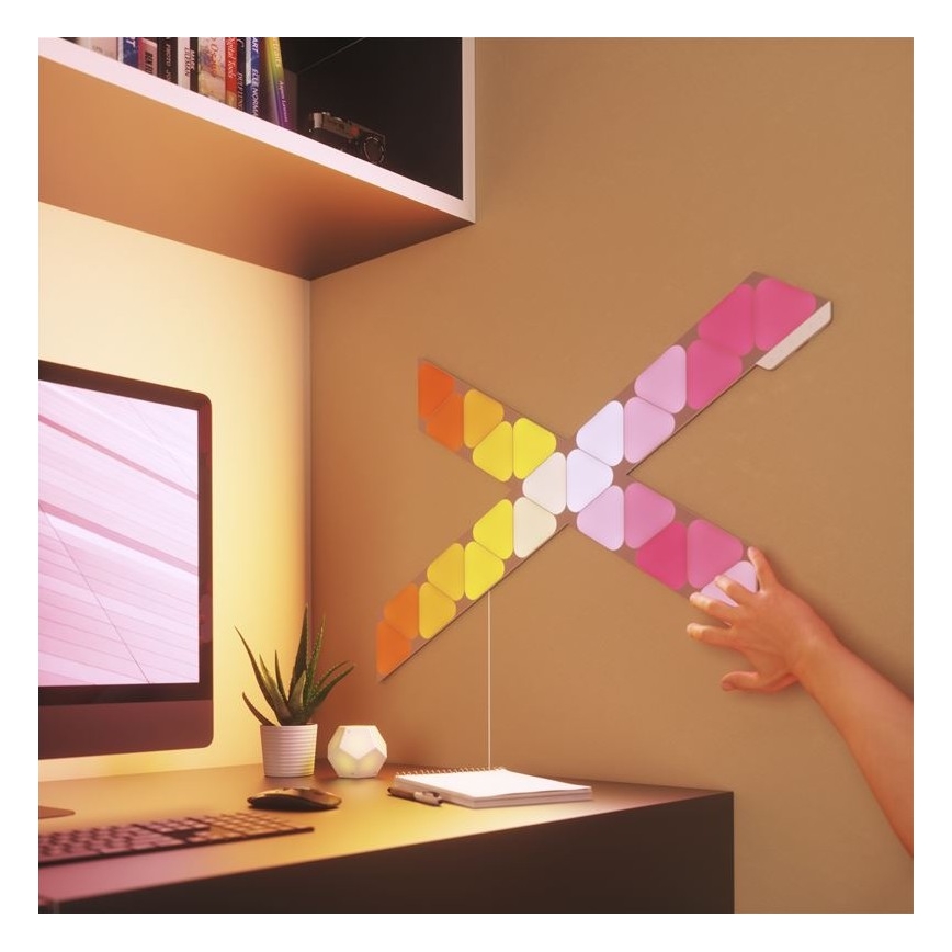 Nanoleaf - PACK 10x LED RGB Dimmelhető panel TRIANGLES LED/0,5W/230V Wi-Fi