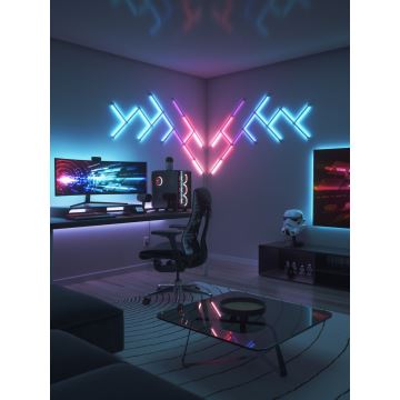 Nanoleaf - Kiegészítő KÉSZLET 3x LED RGBW Dimmelhető fénysín LINES LED/2W/230V 1200-6000K Wi-Fi