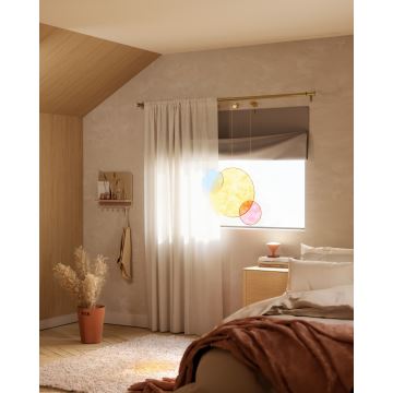 Nanoleaf - LED RGBW Dimmelhető Asztali lámpa tölthető UMBRA CONO LED/2,4W/5V 2700-6500K 2530 mAh barna