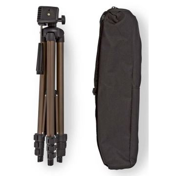 Tripod fényképezőgépekhez és kamerákhoz bronz/fekete