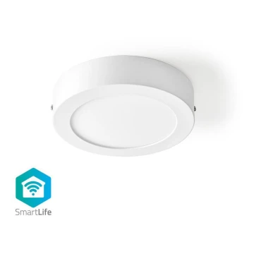 Nedis WIFILAW10WT − LED Szabályozható mennyezeti lámpa LED/12W/230V Wifi