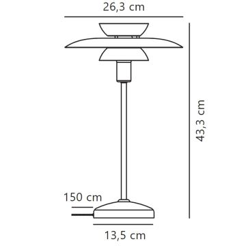 Nordlux - Asztali lámpa CARMEN 1xE14/25W/230V fekete