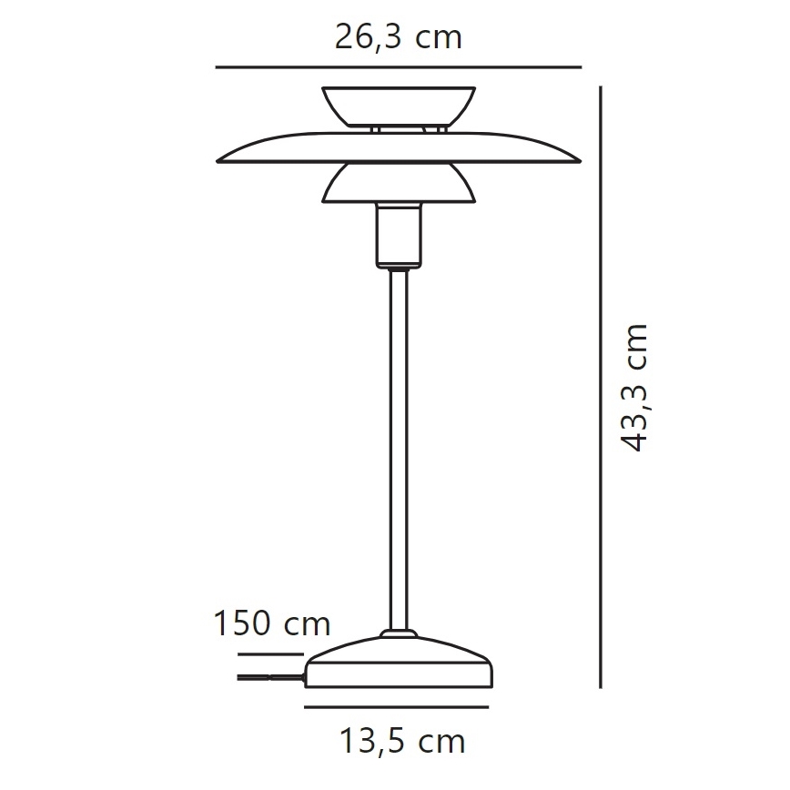 Nordlux - Asztali lámpa CARMEN 1xE14/25W/230V fekete