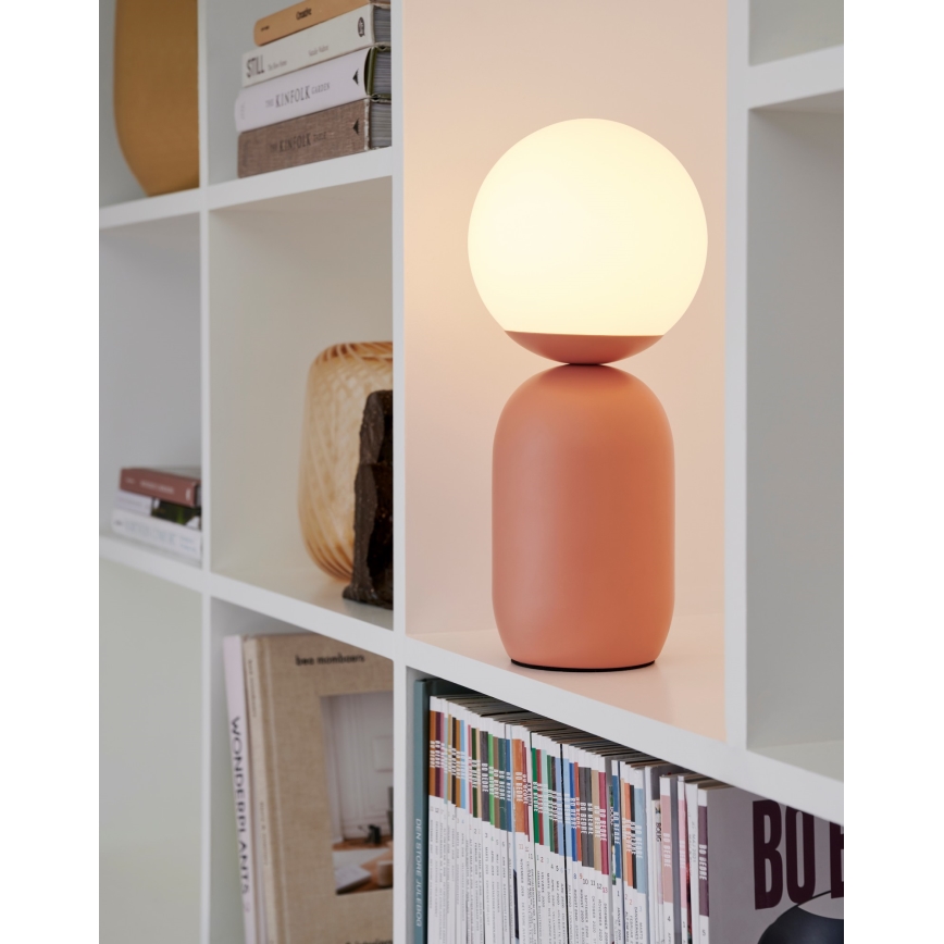 Nordlux - Asztali lámpa NOTTI 1xE14/25W/230V barna
