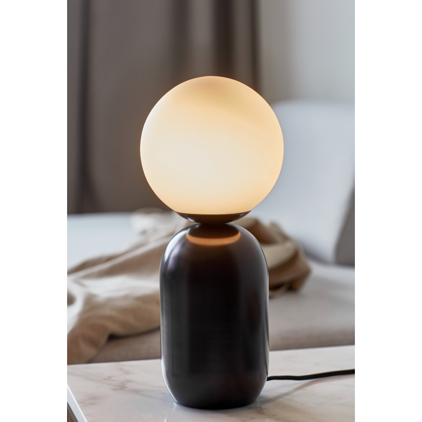 Nordlux - Asztali lámpa NOTTI 1xE14/25W/230V fekete