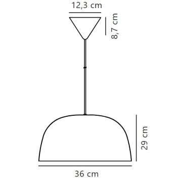 Nordlux - Csillár zsinóron CERA 1xE27/60W/230V arany