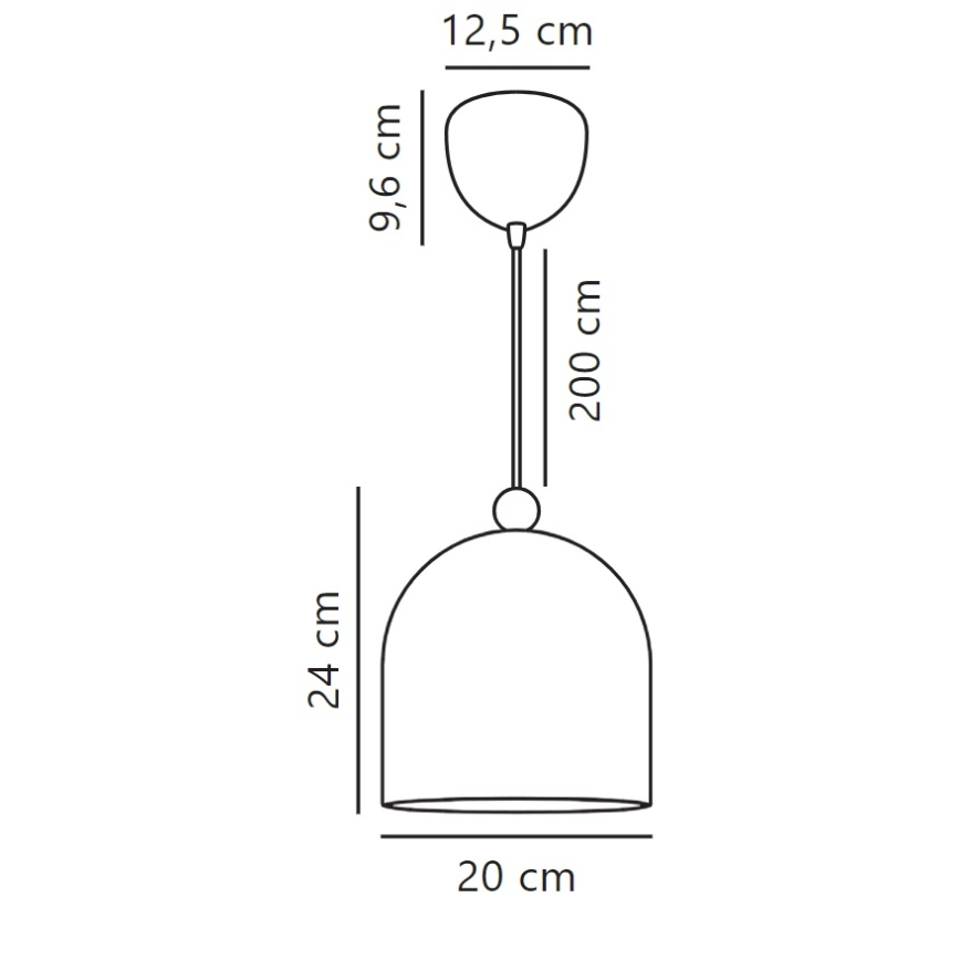 Nordlux - Csillár zsinóron GASTON 1xE27/40W/230V kék/fehér