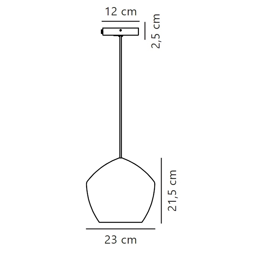 Nordlux - Csillár zsinóron ORBIFORM 1xE27/40W/230V fekete/szürke