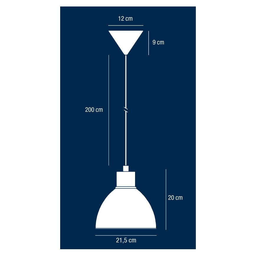 Nordlux - Csillár zsinóron POP 1xE27/40W/230V fekete/arany