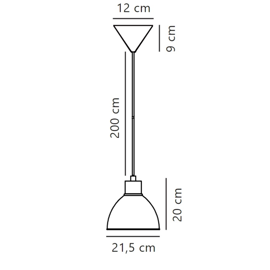 Nordlux - Csillár zsinóron POP 1xE27/40W/230V fekete/króm