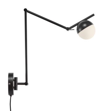 Nordlux - Fali lámpa CONTINA 1xG9/5W/230V fekete