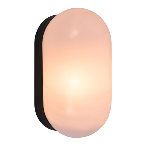 Nordlux - Fürdőszobai fali lámpa FOAM 1xE27/55W/230V IP44 fekete