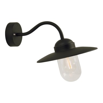 Nordlux - Kültéri fali lámpa LUXEMBOURG 1xE27/60W/230V IP54 fekete