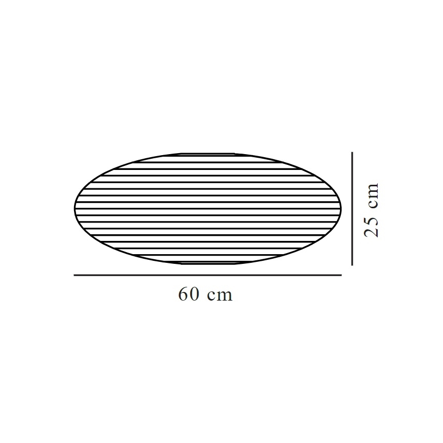 Nordlux - Lámpaernyő VILLO E27 átm. 60 cm szürke