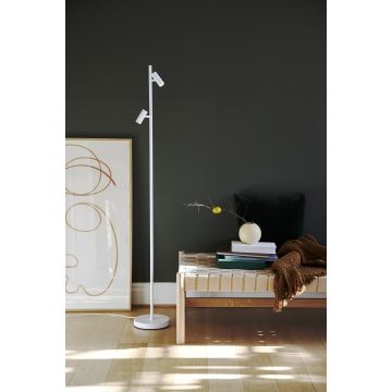 Nordlux - LED Dimmelhető állólámpa OMARI 2xLED/3,2W/230V fehér