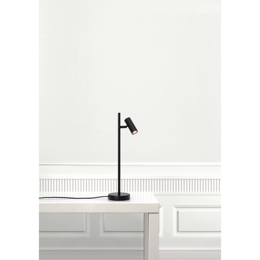 Nordlux - LED Dimmelhető asztali lámpa OMARI LED/3,2W/230V fekete