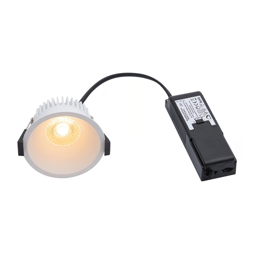 Nordlux - LED Dimmelhető fürdőszobai beépíthető lámpa ALBRIC LED/8W/230V IP44 fehér