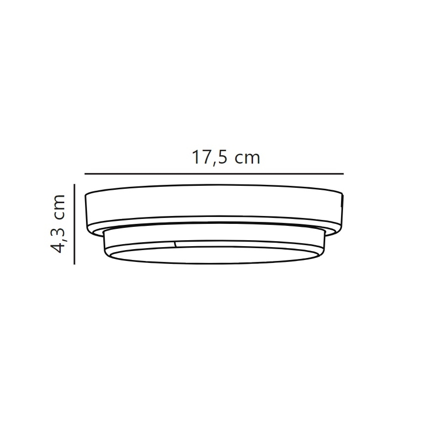 Nordlux - LED Kültéri fali lámpa CUBA LED/6,5W/230V IP54 átm. 17,5 cm fehér