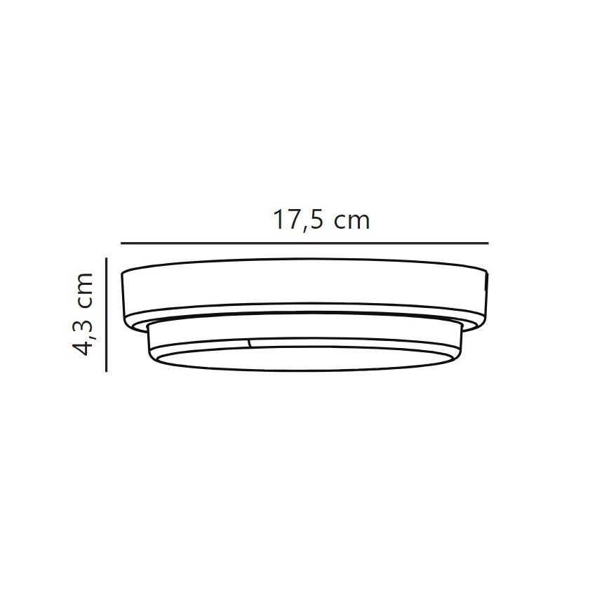 Nordlux - LED Kültéri fali lámpa CUBA LED/6,5W/230V IP54 átm. 17,5 cm fekete