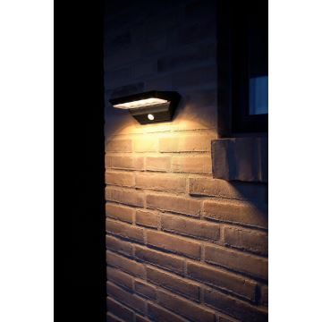 Nordlux - LED Napelemes érzékelős fali lámpa AGENA LED/5W/3,7V IP44