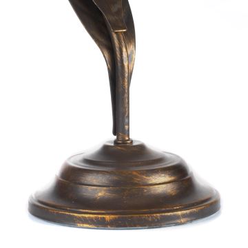 ONLI - Asztali lámpa ALGA 1xE14/6W/230V 38 cm bronz