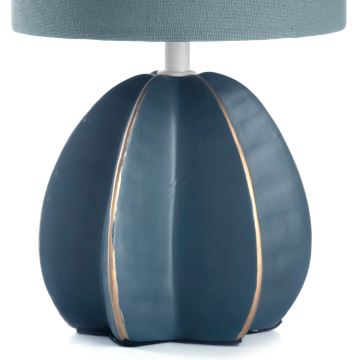 ONLI - Asztali lámpa CARAMBOLA 1xE14/6W/230V kék