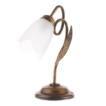 ONLI - Asztali lámpa DOPPIO GIRO 1xE14/6W/230V bronz