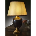 ONLI - Asztali lámpa MOZART 1xE27/22W/230V fekete/arany 75 cm
