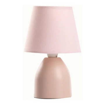 ONLI - Asztali lámpa NANO 1xE14/6W/230V rózsaszín 19 cm