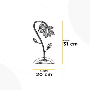 ONLI - Asztali lámpa NINFEA 1xG9/6W/230V 35 cm