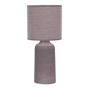 ONLI - Asztali lámpa SHELLY 1xE27/22W/230V barna 45 cm