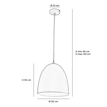 ONLI - Csillár zsinóron AMBETA 1xE14/6W/230V sárga