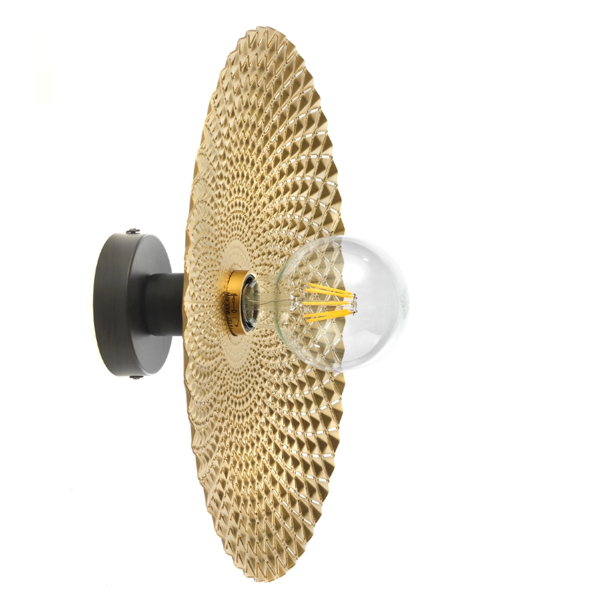 ONLI - Mennyezeti lámpa GOLDEN 1xE27/22W/230V átm. 38 cm arany/fekete