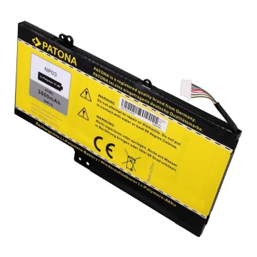 PATONA - Akku HP Pavilion 13/15 3800mAh Li-Pol 11,4V NP03XL