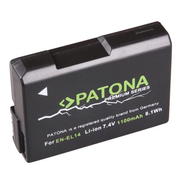 PATONA - Akku Nikon EN-EL14 1100mAh Li-Ion Premium