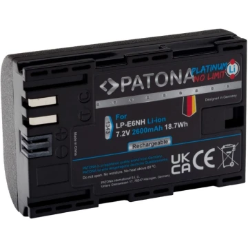 PATONA - Akkumulátor Aku Canon LP-E6NH 2400mAh Li-Ion Platinum EOS R5/R6