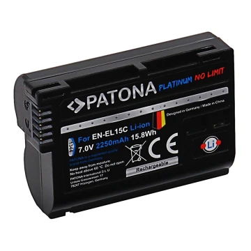 PATONA - Akkumulátor Aku Nikon EN-EL15C 2250mAh Li-Ion Platinum