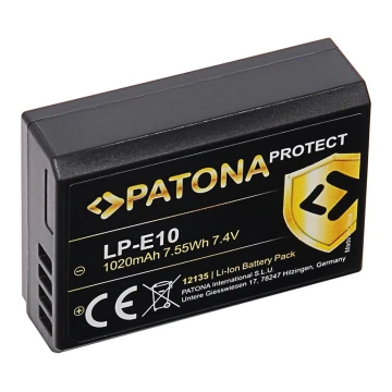 PATONA - Akkumulátor Canon LP-E10 1020mAh Li-Ion Protect