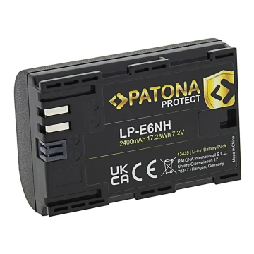 PATONA - Akkumulátor Canon LP-E6NH 2400mAh Li-Ion Protect EOS R5/R6