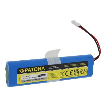 PATONA - Akkumulátor Ecovacs Deebot DF45/iLife V50/V5s/V8s 2600mAh Li-lon 14,8V