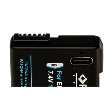 PATONA - Akkumulátor Nikon EN-EL14/EN-EL14A 1030mAh Li-Ion Platinum USB-C töltő