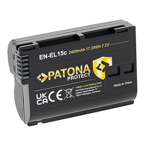 PATONA - Akkumulátor Nikon EN-EL15C 2400mAh Li-Ion Protect