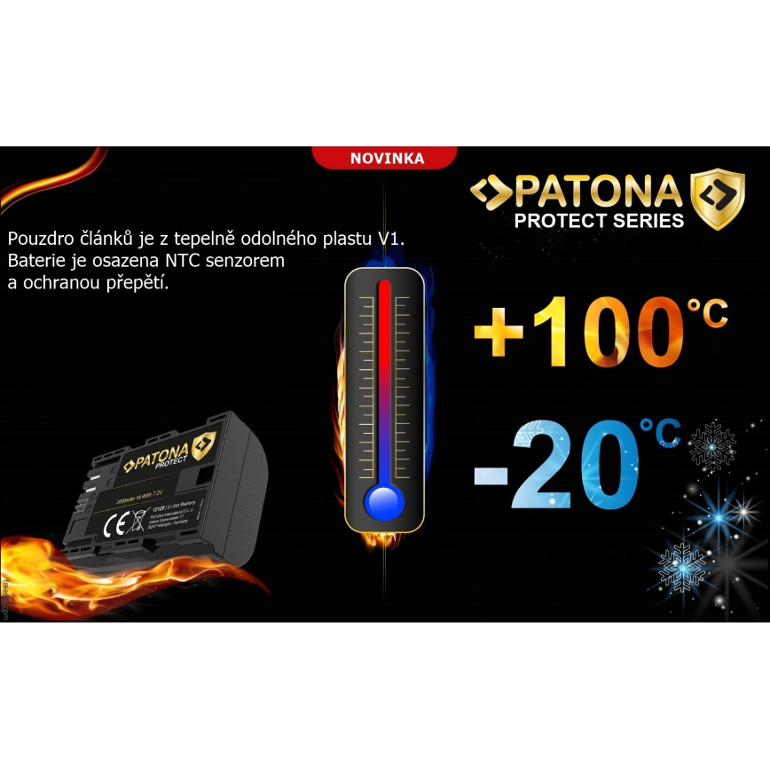PATONA - Akkumulátor Nikon EN-EL15C 2400mAh Li-Ion Protect