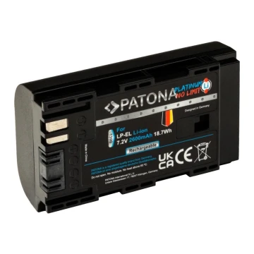 PATONA - Canon LP-EL 2600mAh Li-Ion Platinum akkumulátor Speedlite EL-1 vakuhoz