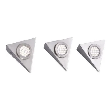 Paul Neuhaus 1119-55-3 - KÉSZLET 3x LED Bútorvilágítás érzékelővel HELENA LED/2,5W/230V