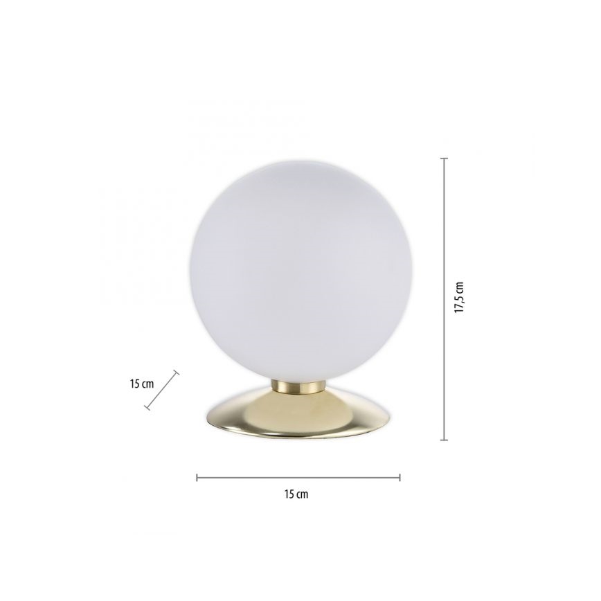 Paul Neuhaus 4013-60 - LED Dimmelhető érintős asztali lámpa BUBBA 1xG9/3W/230V arany